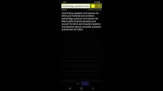Q and A108 for blind capture solve accessible device route TalkBack slow solution Instagram reels