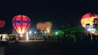 Conroe, Texas - Montgomery County Fairgrounds - The Balloon Glow & Laser Show 9