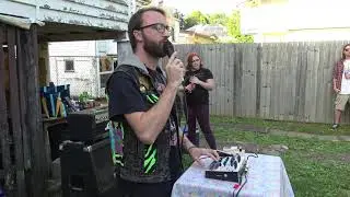 DANYOSAUR LIVE AT PIG CITY DIY FOLK PUNK BACKYARD GIG 2019