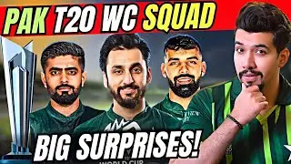 Pakistan Announced T20 2026 World Cup SQUAD 📢 | BIG SURPRISES❗