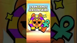 Dark Sands Season Skins 🏜🔥🐝 #brawlstars #shorts