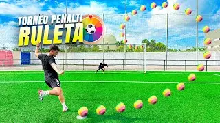 ⚽ PENALTIS RULETA CHALLENGE 😲 ¡Retos de fútbol!