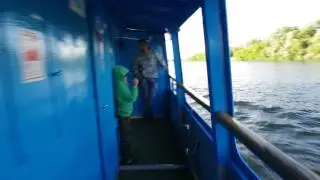 Теплоход Москва на линии Коломна - Трегубово по реке Оке