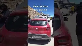 kwid in Leh Ladhak #shorts #leh #ladhak #ladhakh #khardungla #khardunglatop #khardunglapass