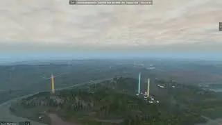 Rods of God in BeamNG.FreakingDrive