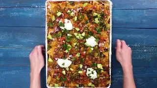 Sheet Pan Nachos | Southern Living