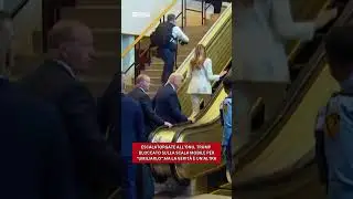 EscalatorGate all&rsquo;Onu, Trump bloccato sulla scala mobile per 