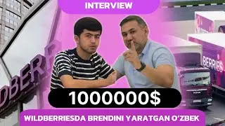WILDBERIESDA O&rsquo;Z BRENDINI YARATGAN O&rsquo;ZBEK | RUSTAMJON PARPIEV | DILSHOD UMAROV