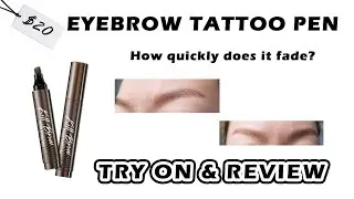 CLIO TINTED TATTOO KILL BROW | Земляной коричневый | РЕАЛИСТИЧНАЯ ПРИМЕРКА И ОБЗОР | AERIN
