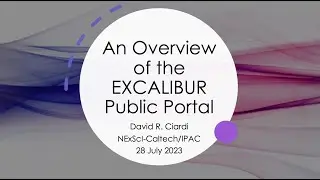 Excalibur Public Interface - David Ciardi (Caltech/IPAC-NExScI)