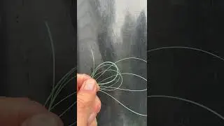 Cut up and dispose of your old fishing line the right way #fishing #fishingmethods