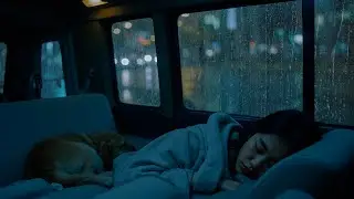 [3 Часа] Мгновенное Расслабление. Дождь ⛈️ Уютный Дождь, Гром И Нежная Фортепианная Музыка На Авт...