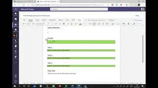 Microsoft Teams HOW TO: Edit & turn in a document your teacher has attached to an assignment
