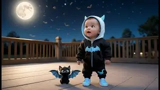 Bat Friends Fly in the Sky &ndash; Fun Night Adventure & Animal Learning Song for Kids | English