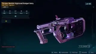 Borderlands 4 - Budget Deity (Legendary Tediore Pistol)
