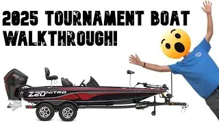 2025 BASS BOAT Walkthrough! (2019 Nitro Z20)