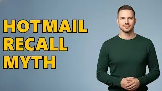 Can I Recall A Sent Email In Hotmail?