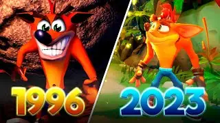 THE EVOLUTION OF CRASH BANDICOOT GAMES (1996-2025)