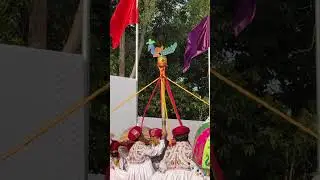 Saurashtra Dori Raas Garba 💃🪢 pole dance tradition & folk energy 🔥
