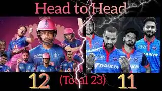 DC Vs RR IPL stats || IPL stats Comparison