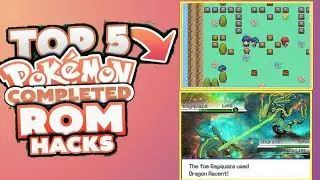 TOP 5 Gba Rom Hacks - 2019| Best new story and a new region