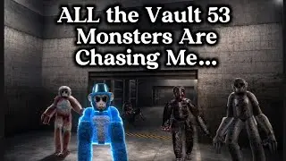 ALL the Vault 53 Monsters Are Chasing Me&hellip; #funny #scary #horror #Vault53 #subscribe #fypシ゚viral 