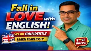 Fall in Love with English | Motivational English Class for Students | Speak with Confidence