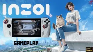 Asi es inZOI en la Asus Rog Ally Z1 Extreme con Trazados de Rayos y FSR 3 Generación de Frames 1080p