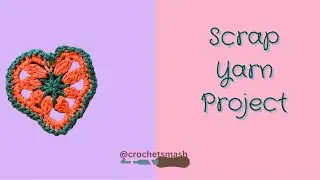 Easy Two-Colour Crochet Heart | Valentine's Day Gift Idea | Free Crochet Pattern