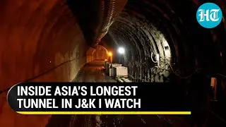 India builds Asia's largest tunnel in Kashmir; Gadkari calls it 'historic' | Watch Inside View