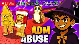 EVENTO DE ADM ABUSE 😱 NOVO BRAINROT E ATUALIZA&Ccedil;&Atilde;O NO ROUBE UM BRAINROT AO VIVO #roblox #brainrot