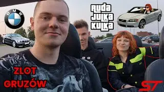 rudajulkakulka NAGRAŁA Z NAMI ODCINEK MOTORYZACYJNY!!! | Volvo Cabrio, BMW E46, Fiesta ST 150 - ZLOT