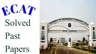 ECat Test Preparation || past Solved paper question of physics.