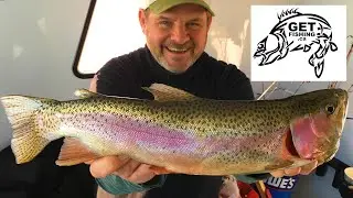 Dodgers, Flashers and Ice Flies for Big Rainbow Trout