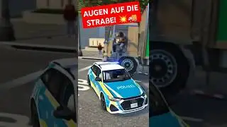 GTA 5 RP LSPDFR Polizei Mod Deutsch - Unfall auf Einsatzfahrt 💥 #gta #lspdfr #gta5 #roleplay