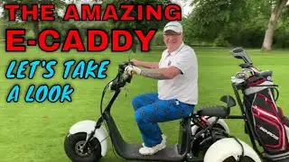 Трехколесный велосипед для гольфа E-CADDY &mdash; это нечто потрясающее