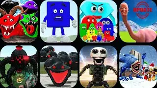 Nextbots In Playground Mod NEW ALL SHAPES FAMILY ROBLOX,HUNGRY WORM,E.L.B.E.R.R in Sandbox In Space