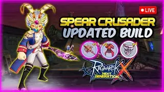 [ROX GLOBAL] Spear Crusader Updated PEN Build LVL 56+ (Glorious Set) - Character Progression.