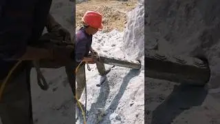 Piston Hydraulic Rock Splitter-RILON #construction #mine #mining #rocksplitting
