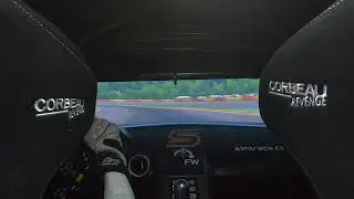 SIMTrack Driver Performance Centre - On board Hot Lap of Spa in our GT3 Simulator chassis