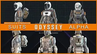 Elite Dangerous Odyssey (Alpha) - Maverick & Dominator Suits #EliteDangerous #Odyssey #OdysseyAlpha