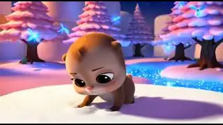 “Snowy Cloudland ❄️☁️✨ | Baby Creature’s Winter Wonder”