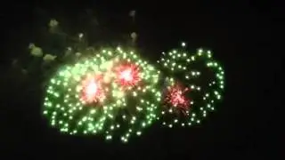 Midnight Fireworks 2012-2013 II At Burswood Riverside, Pert