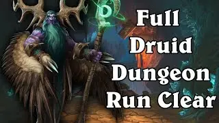 Beating Dungeon Run With All 9 Heroes #4 Jade Druid [Kobolds & Catacombs]