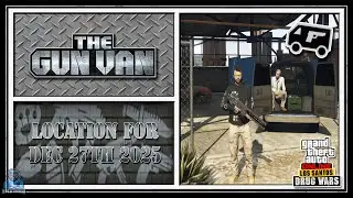 Местонахождение фургона с оружием на 27 декабря 2025 года | GTA Online