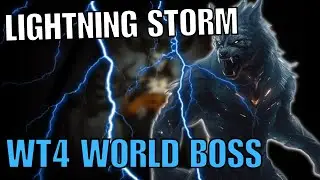 Diablo 4 Lightning Storm Wolf Druid is Stronger Than You Think WT4 World Boss kill