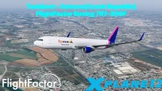X-Plane12 | Tashkent - Ostrava | FlightFactor Boeing 767-300F | XPrealistic | VisualXP |