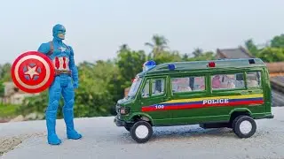 Centy Toy Ambulance Scale | Police Ambulance Toy Race | Ambulance Toy Video | Hayatul Toy Cars