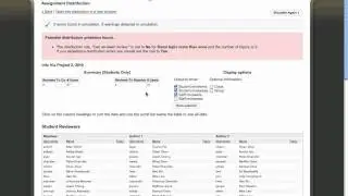 PRAZE -- simulating the distribution process