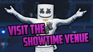 Showtime Challenges #2 - Visit the Showtime Venue (Marshmello Challenges) - Fortnite
